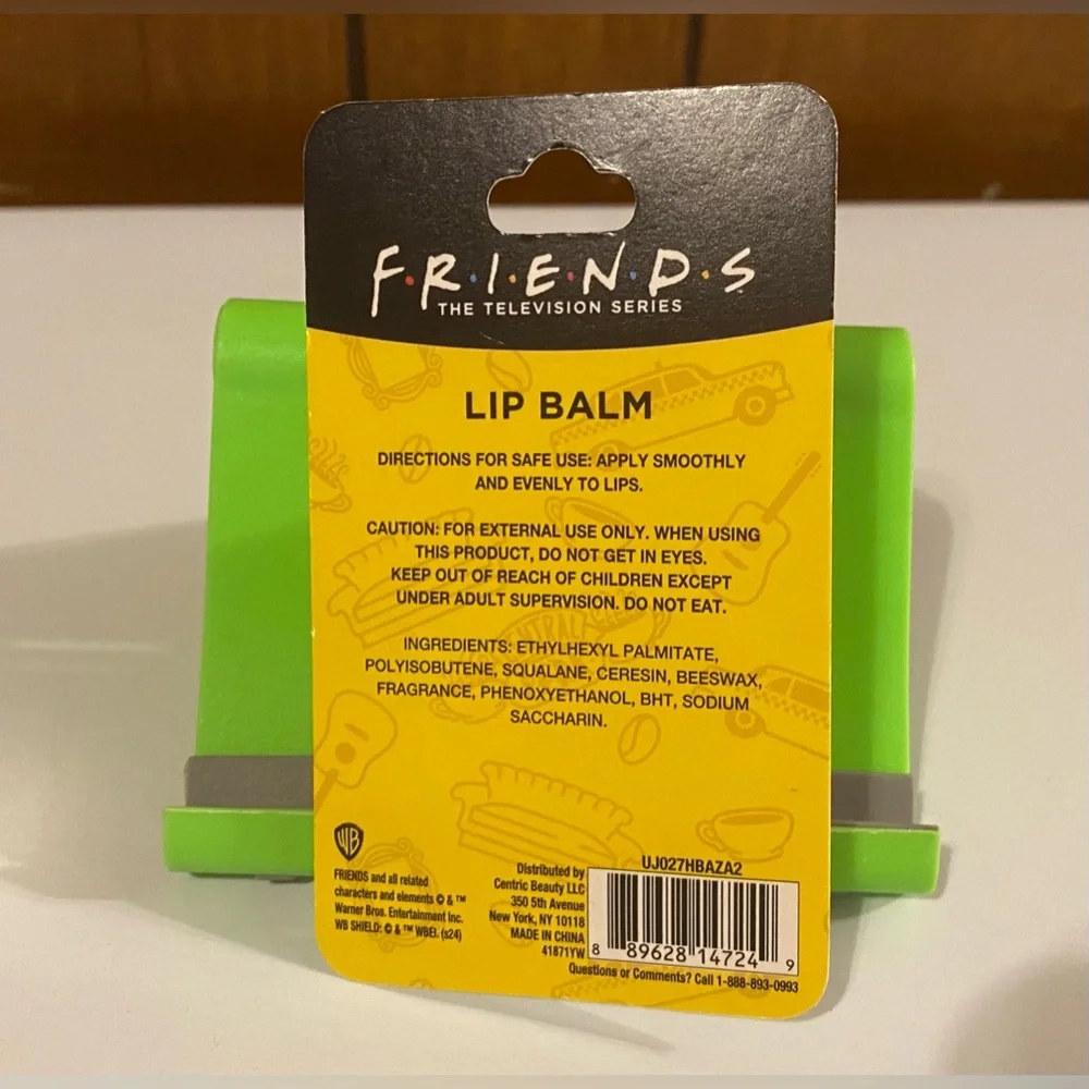 🔴Lip Balm Featuring ‘Friends’ Brand